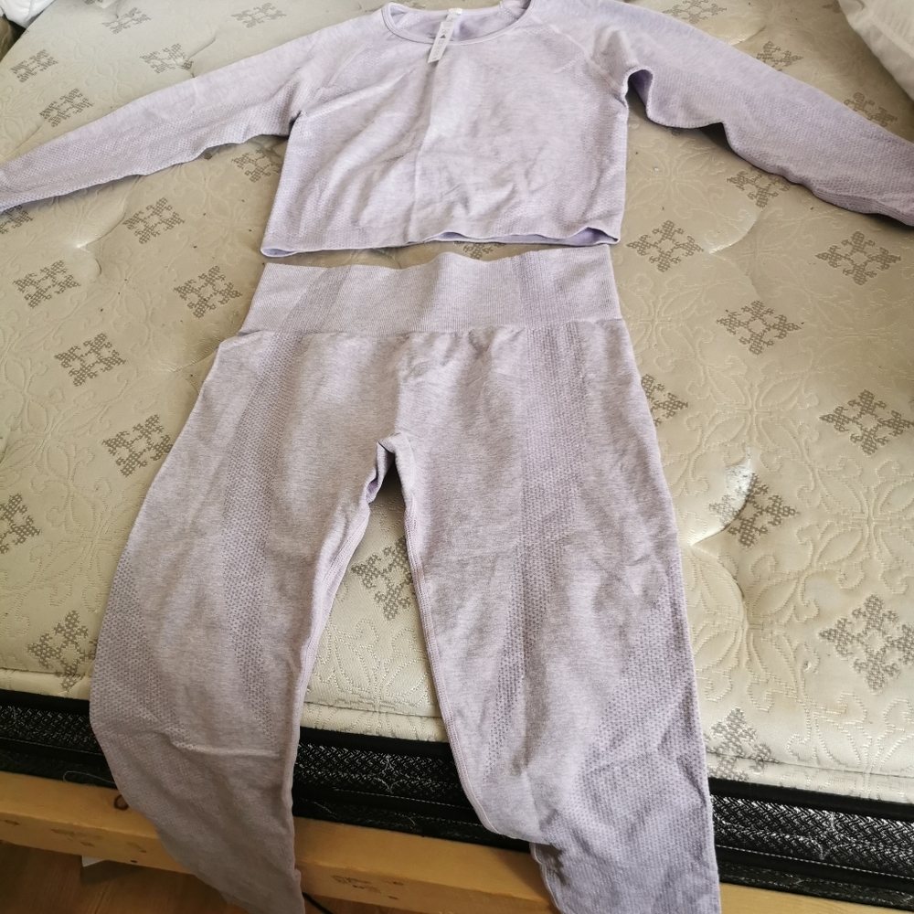 2 piece work out outfit